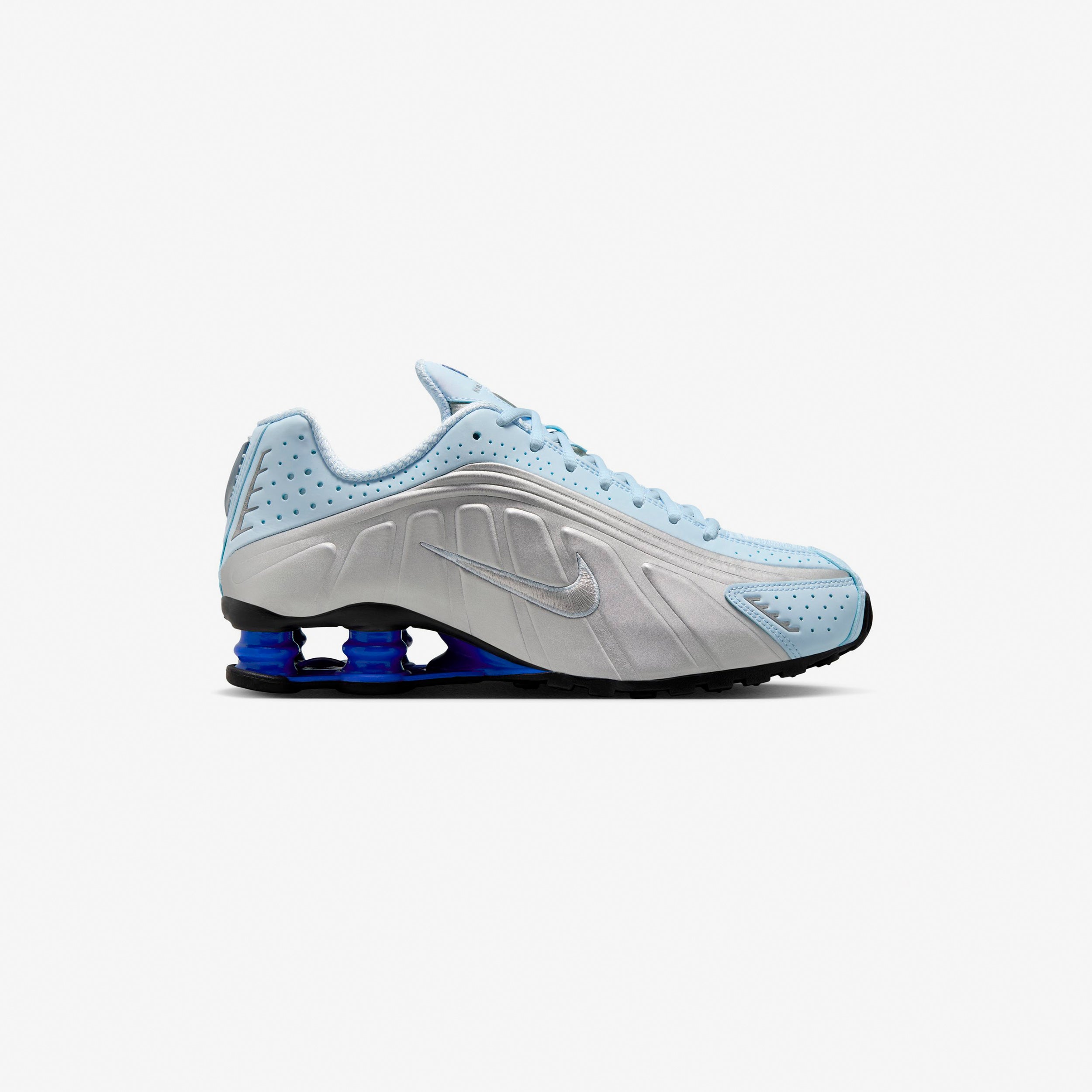 Nike | Wmns Shox R4 - BLUE TINT/METALLIC SILVER-RACER BLUE - female