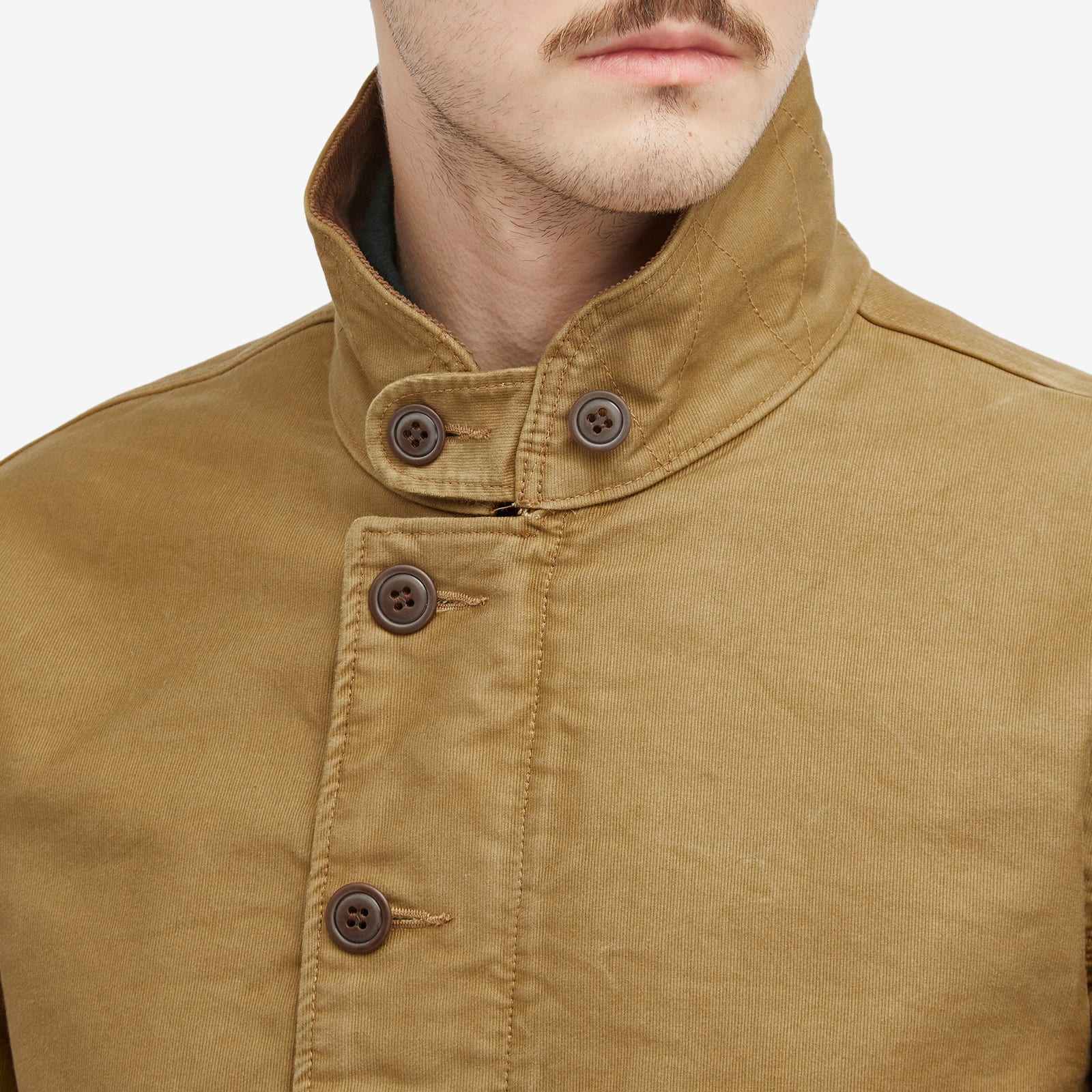 Men's Bower Lined Deck Jacket in Khaki Drab