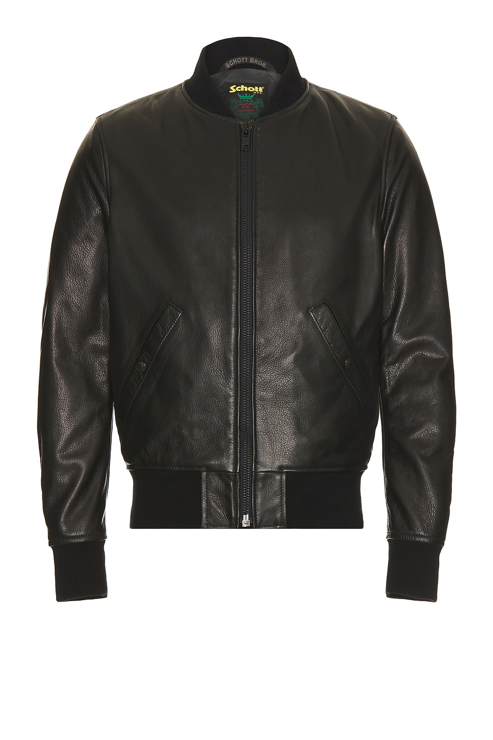 Schott Lightweight Bomber Jacket in Black. XL/1X also in