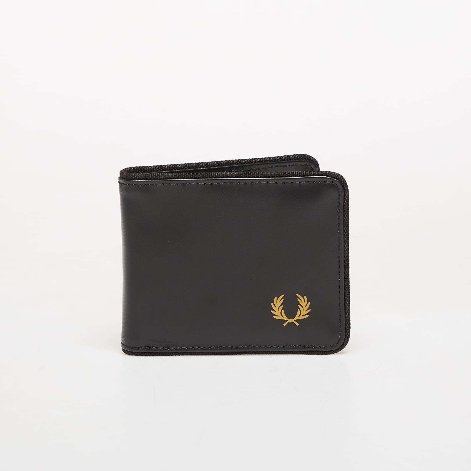FRED PERRY Tonal Coated Polyester Billfol Black/ Gold Universa
