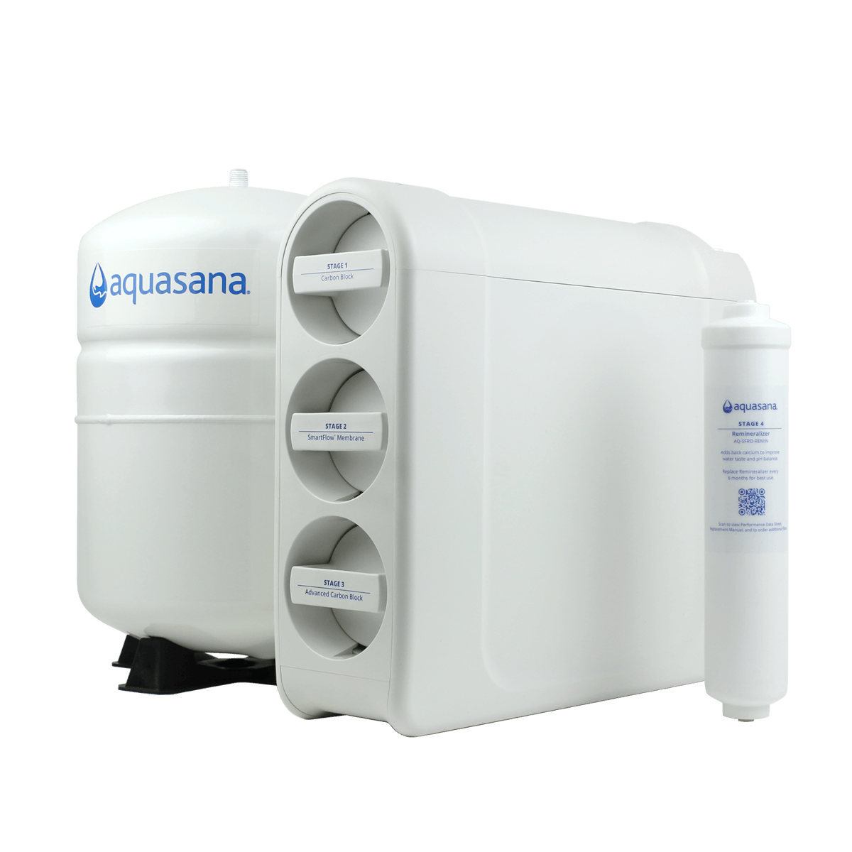 Smartflow® Reverse Osmosis Water Filter Removes Up to 99.99% of 90 Contaminants Certified to NSF/ANSI 42, 53, 58 & 401 