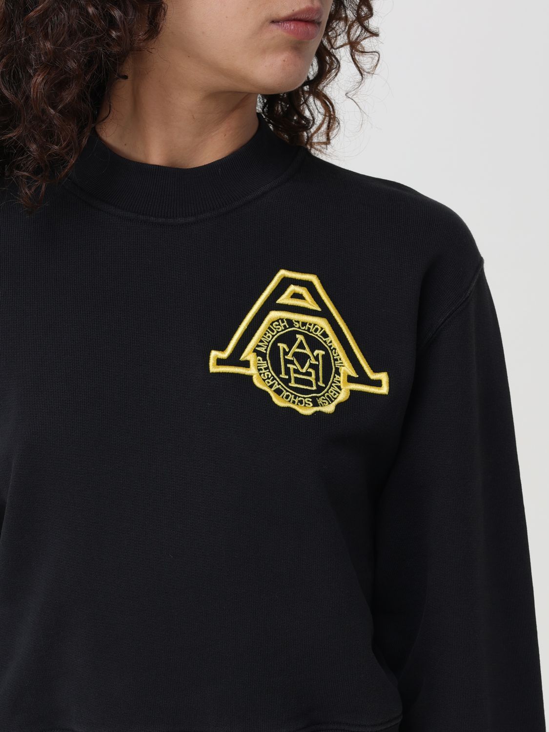Sweatshirt Woman color Black