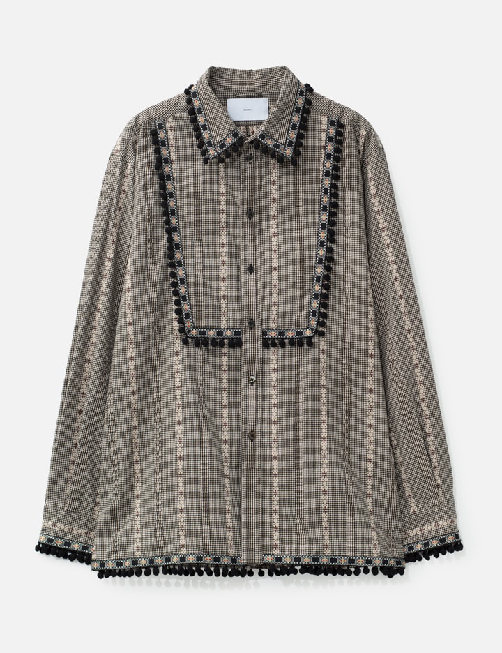 Dobby Ponpon Shirt