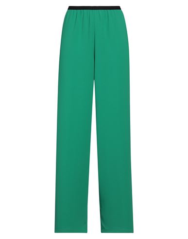 Woman Pants Green Size 6 Polyester