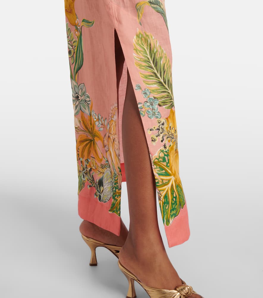 Alémais Anika floral maxi dress