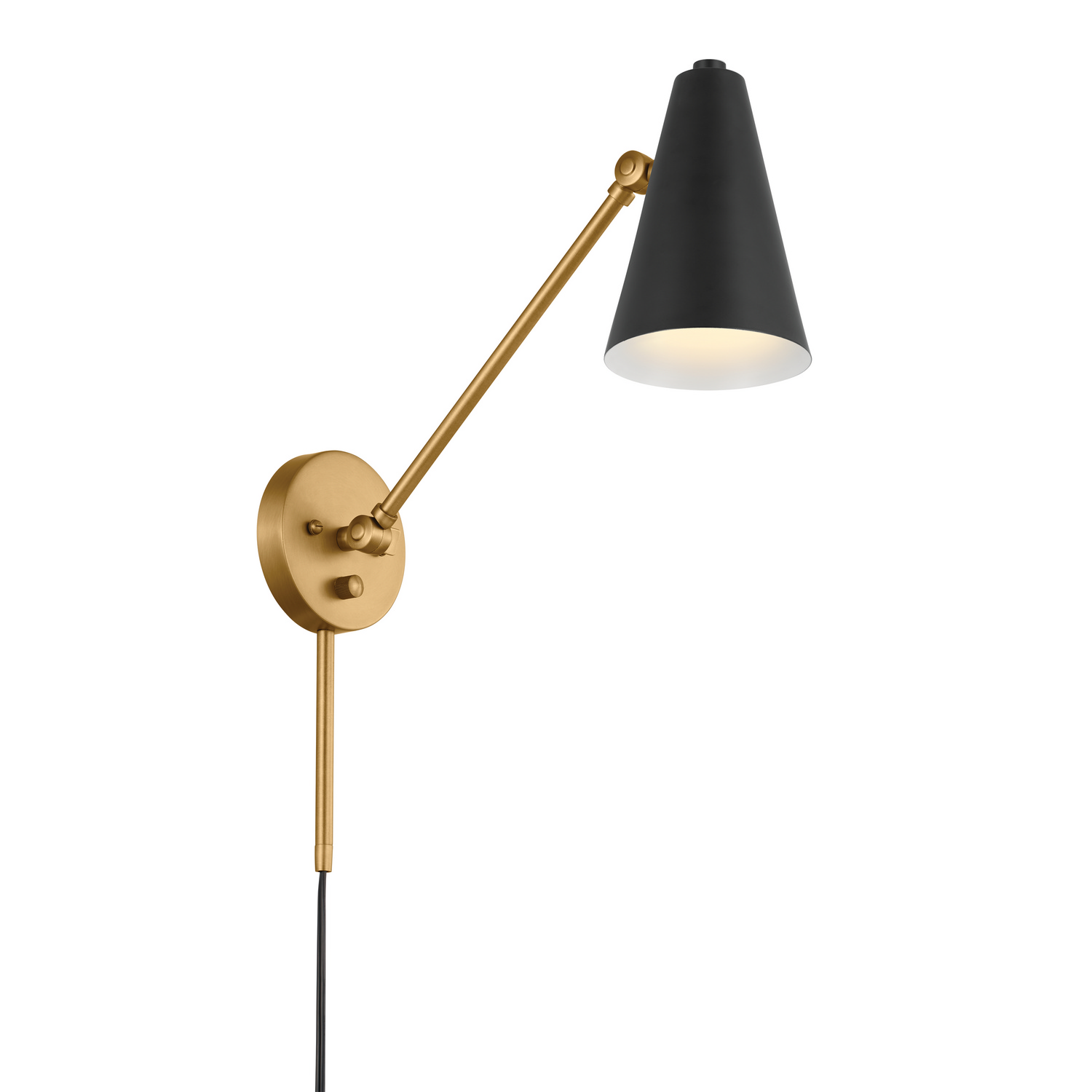 Sylvia 9" Wall Sconce in Natural Bra