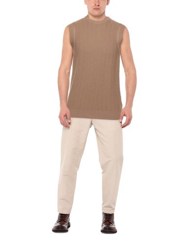 Jacob Cohёn Man Sweater Camel Size S Virgin Wool