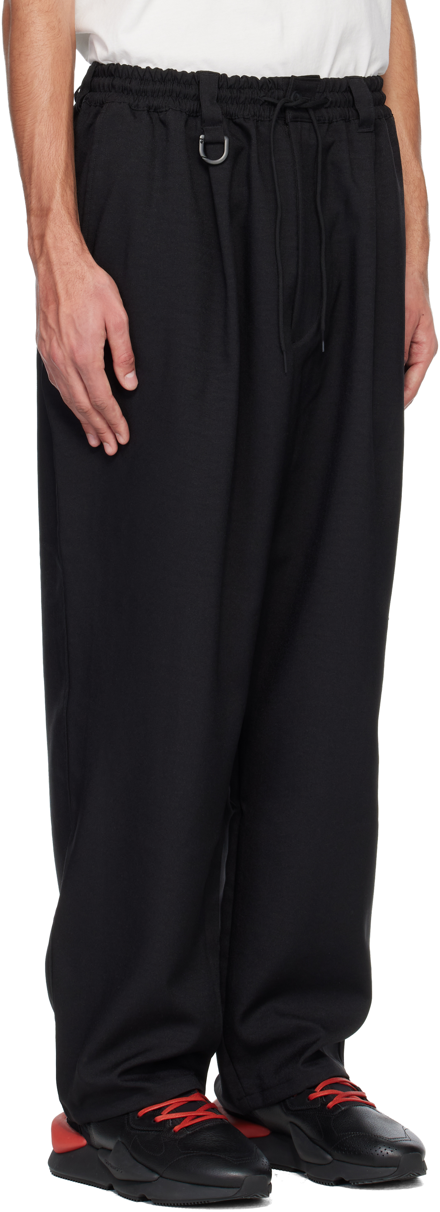 Black Sport Uniform Cargo Pants