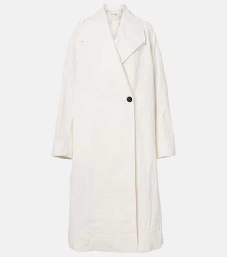 Oversized Crushed Cotton Jacket