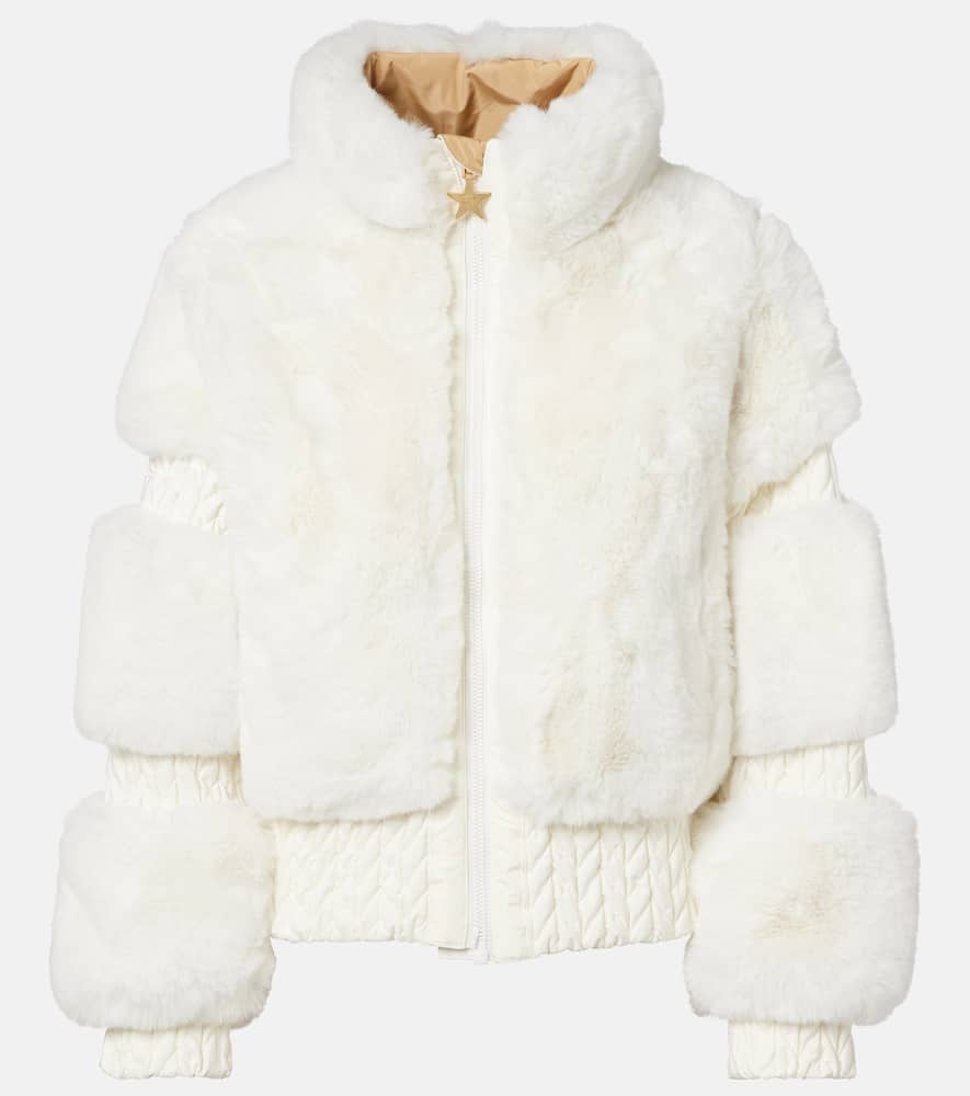 Padded ski jacket
