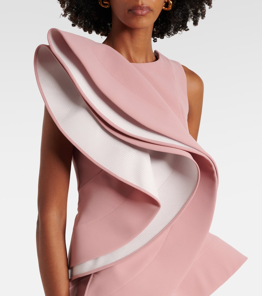 Fateful ruffled gown