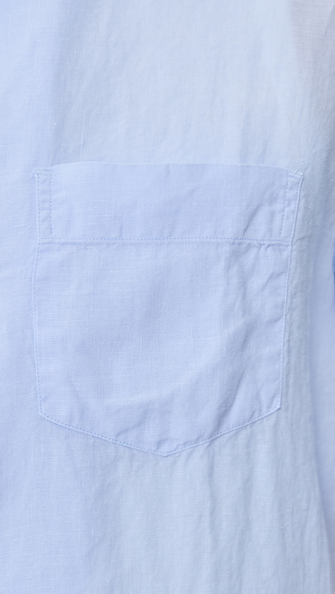 Marina Linen Shirt Sky