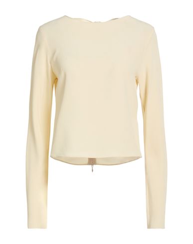 Woman Top Cream Size 6 Silk