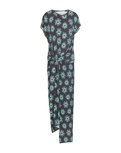 Woman Maxi dress Black Size 8 Viscose, Elastane