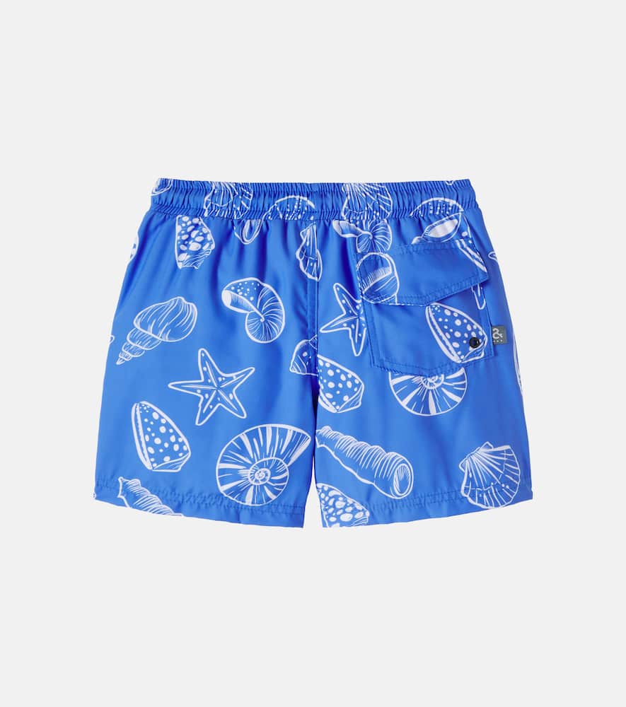 Printed swim trunks