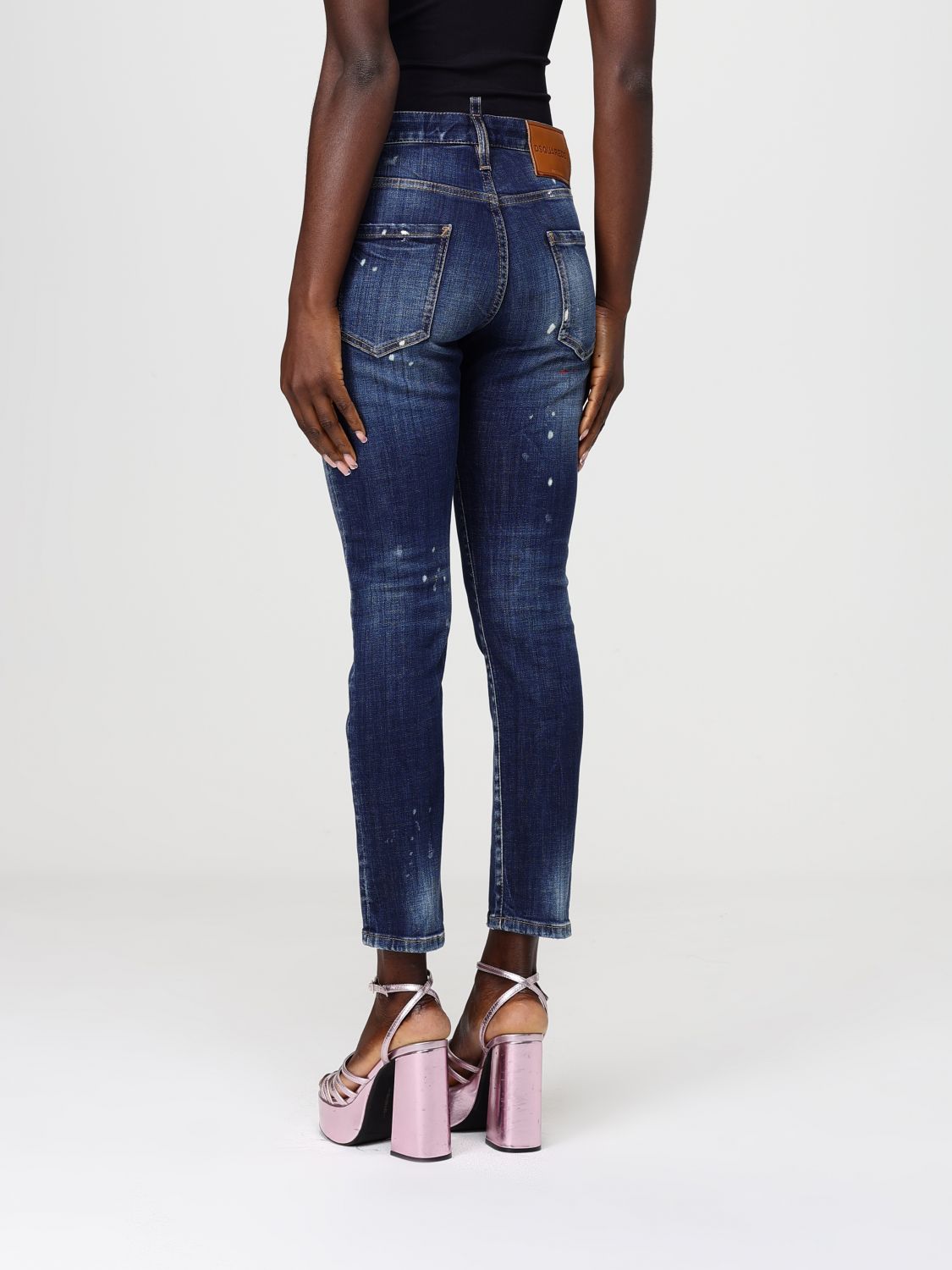 Jeans Woman color Denim