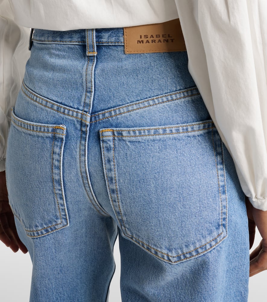 Drolane high-rise straight jeans