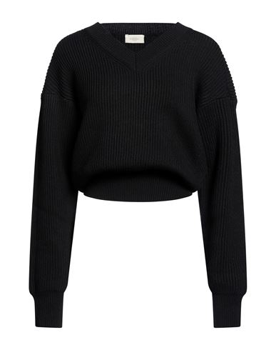 Woman Sweater Black Size S Merino Wool