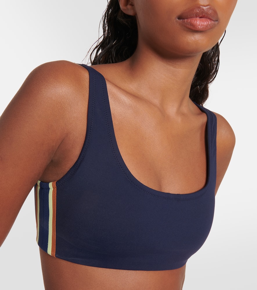 Tory Sport Cropped jacquard top