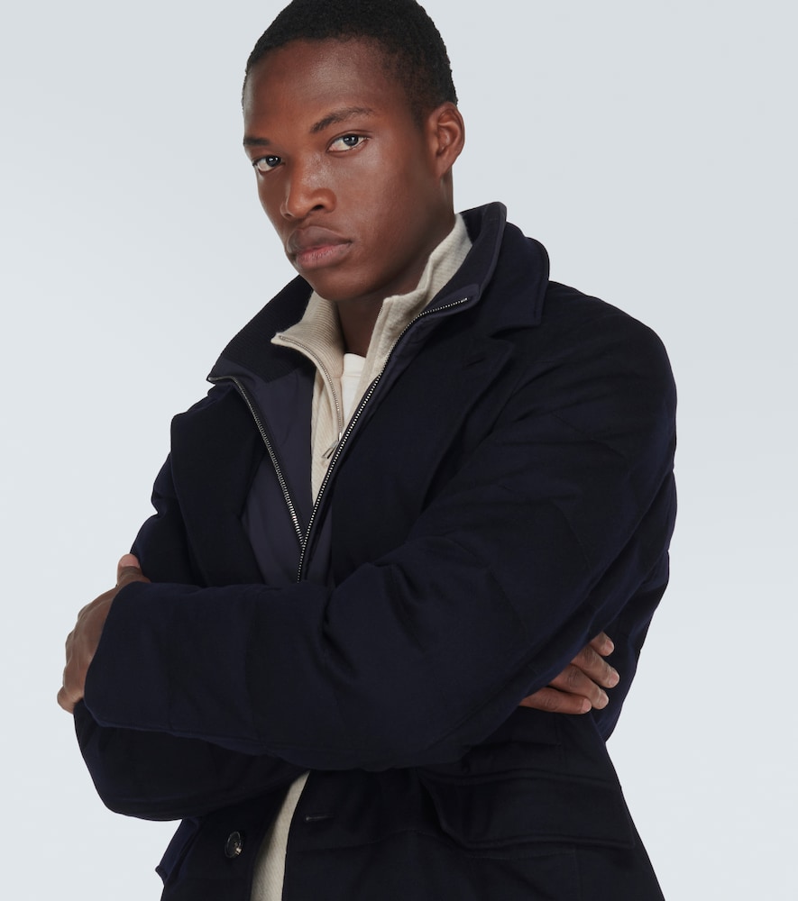 Nama cashmere puffer jacket