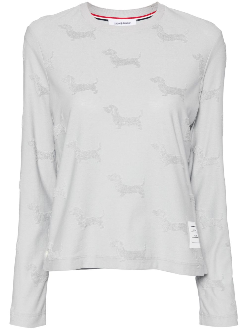 Hector jacquard-terry T-shirt - Grey