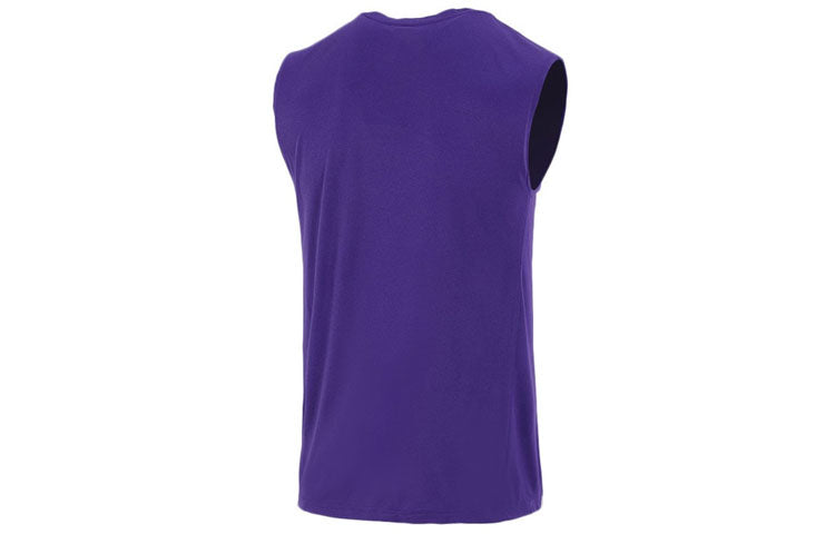 NBA Dri-FIT Los Angeles Lakers Basketball Training Sports Sleeveless Purple