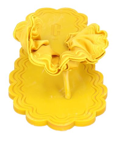 Woman Thong sandal Yellow Size 5