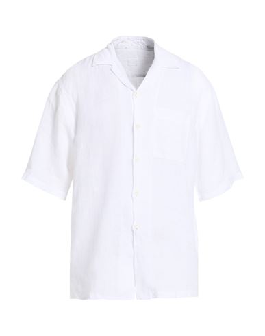 Man Shirt White Size 3XL Linen