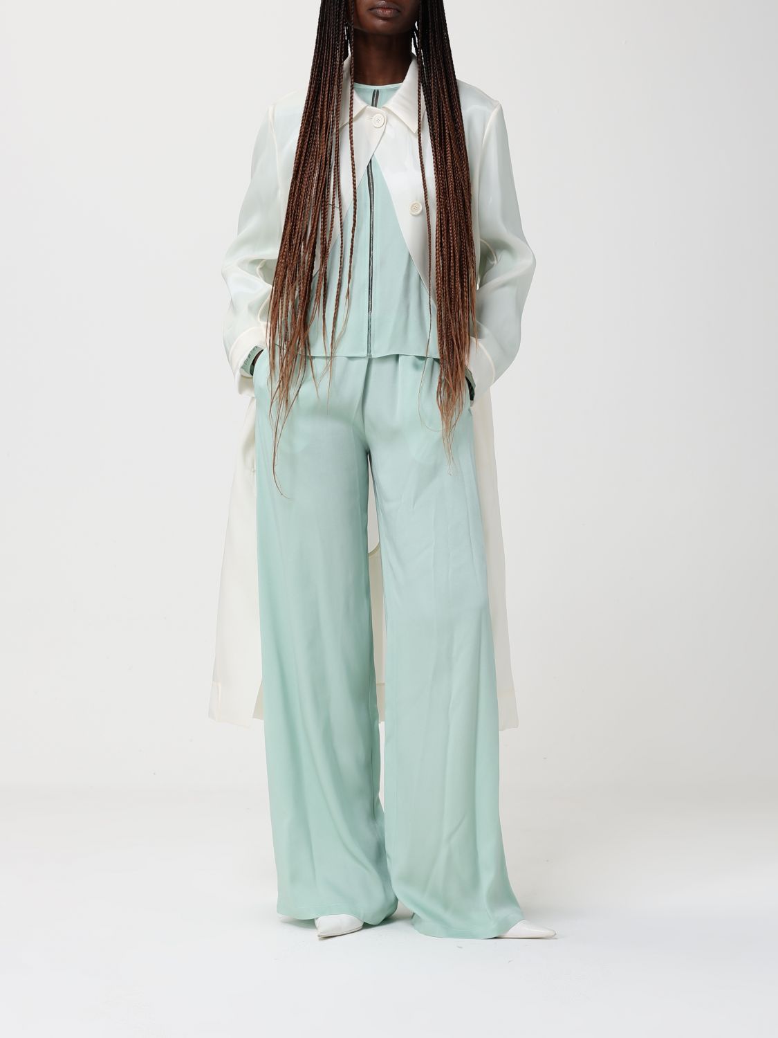 Pants Woman color Mint