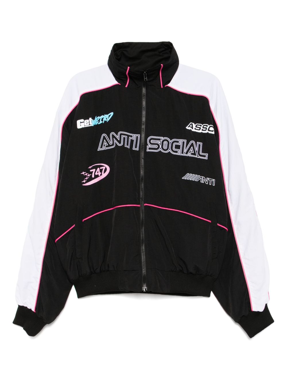 Racing track jacket - Black