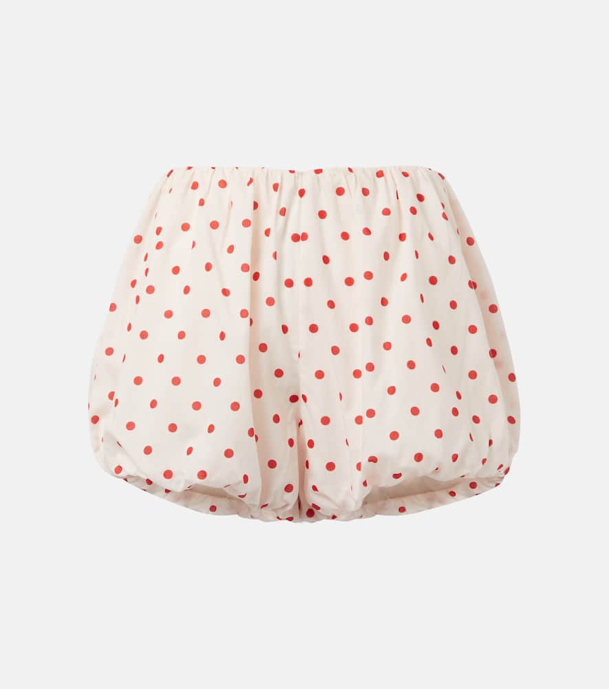 Aurelia polka-dot shorts