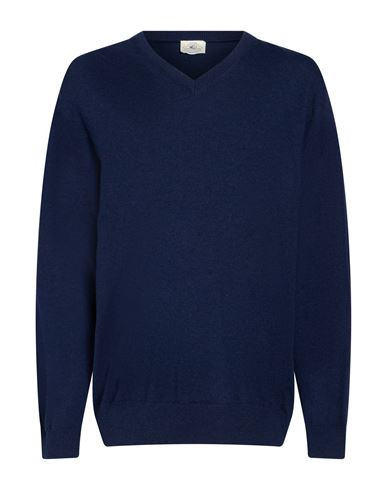 Man Sweater Navy Size 50 Polyamide, Wool, Viscose, Cashmere