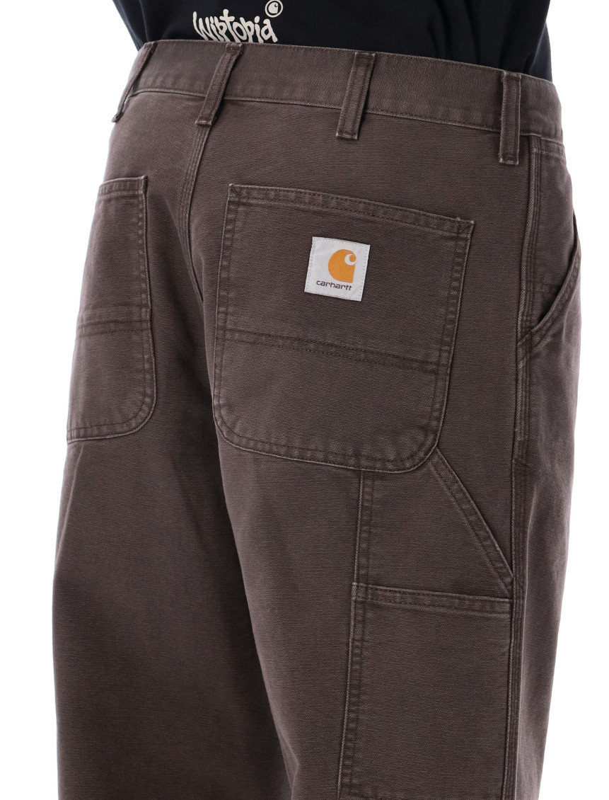 Single Knee Pants Brown