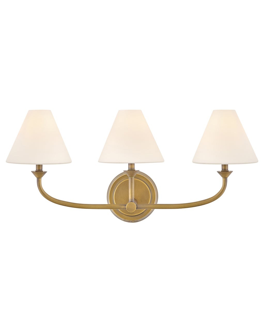 Heritage Brass LED Bathroom Vanity Light from the Greta Collection