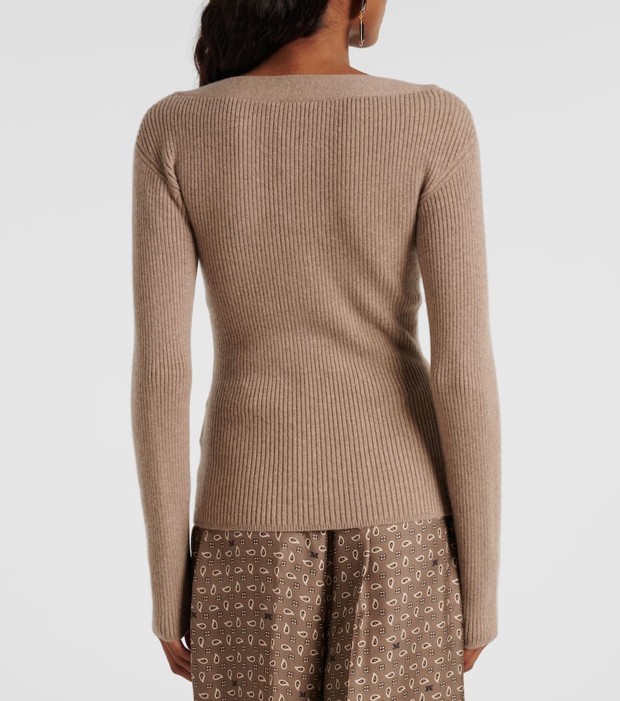 Gioiosa wool and cashmere-blend cardigan