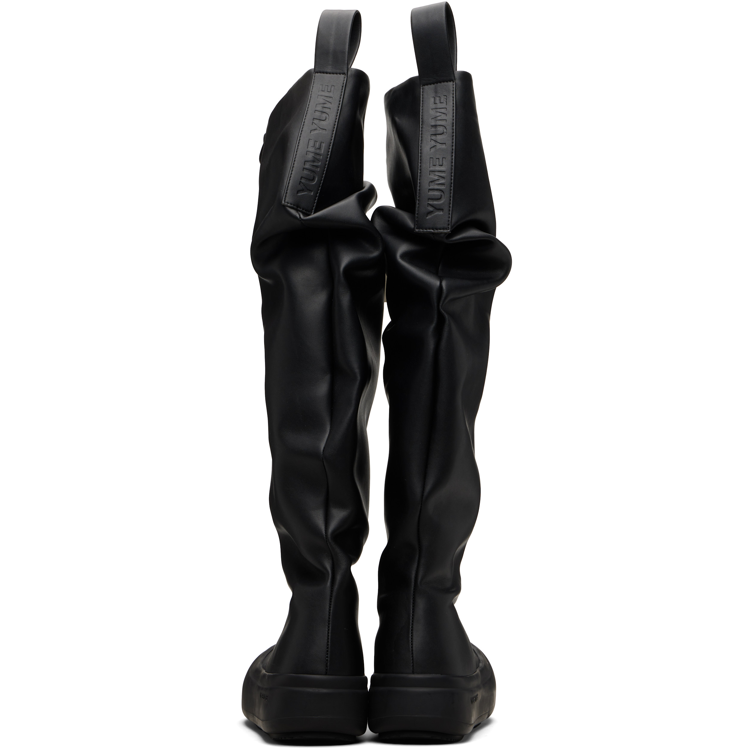 Black Fisherman Chelsea Boots