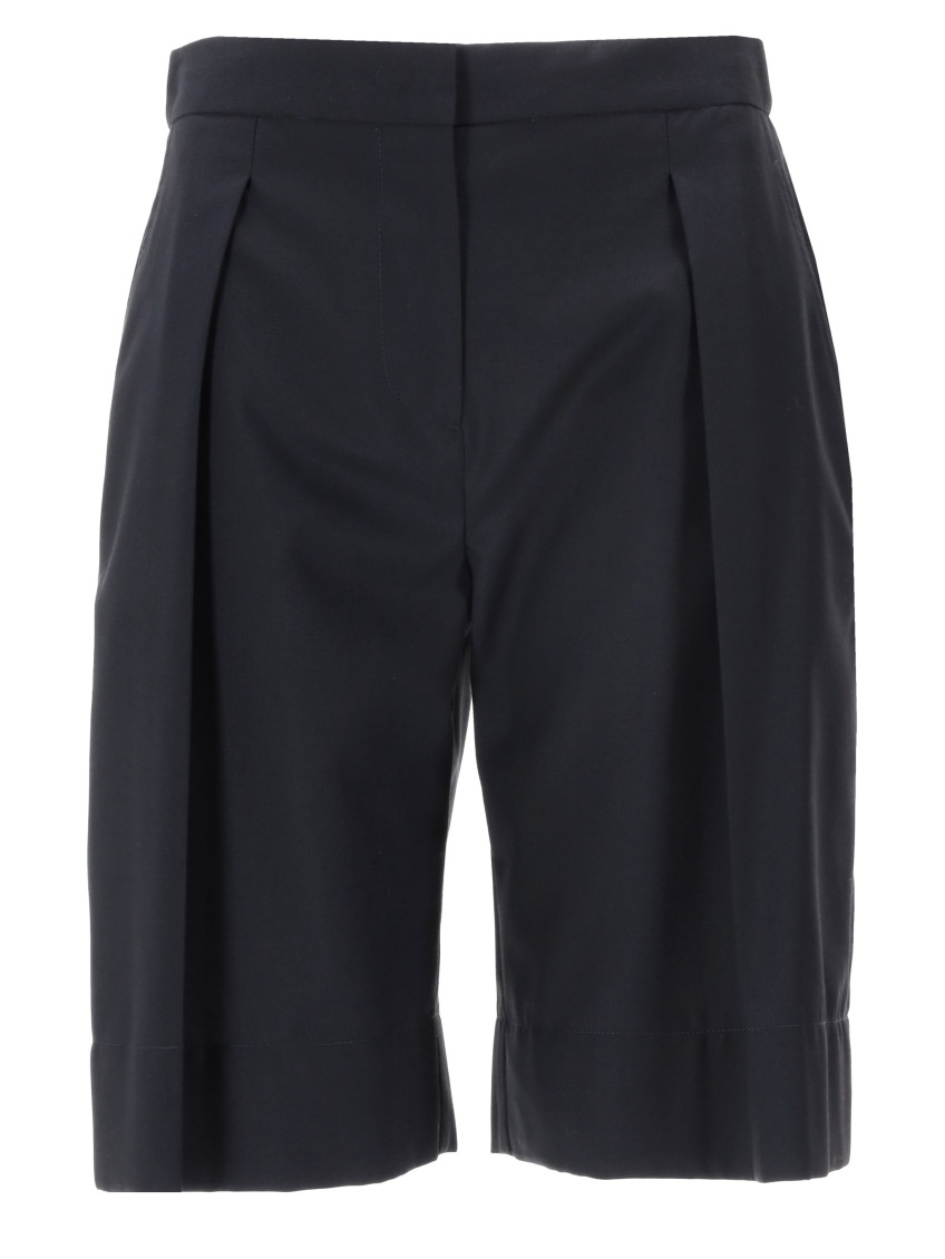 Blue Solid Short