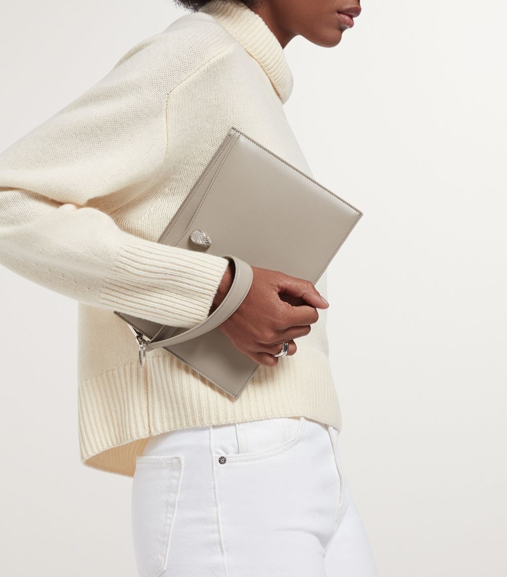 Leather Serpenti Forever Pouch