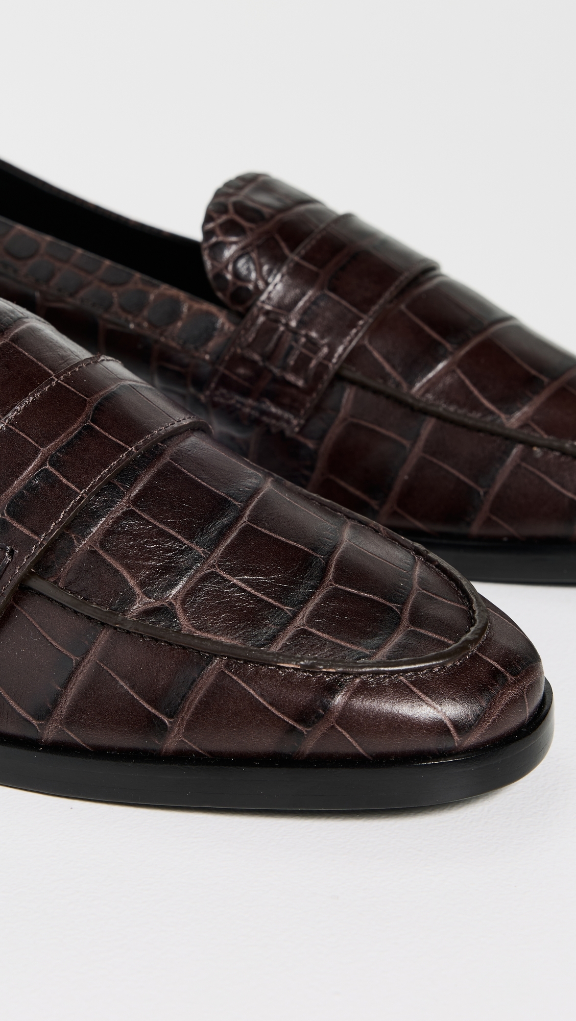 Kaylee Loafers Dark Chocolate Croc