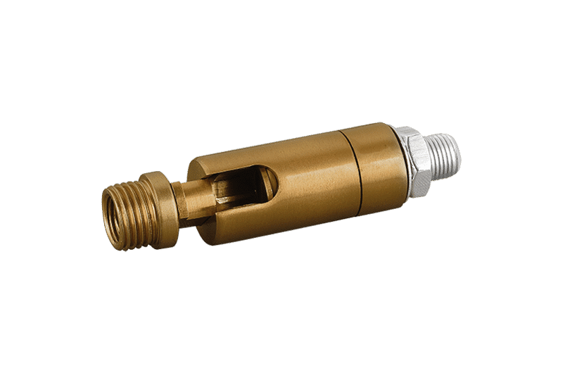 Aged Gold Brass Adaptor from the Adaptor Collection