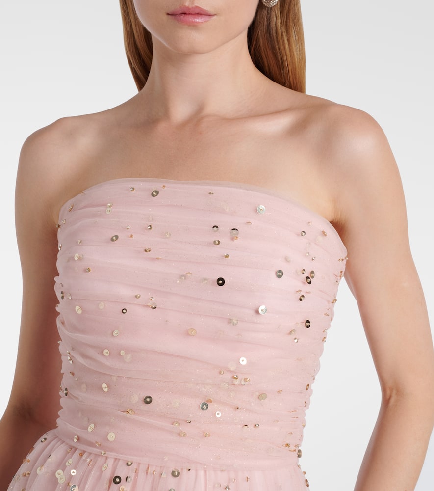 Sequined gown