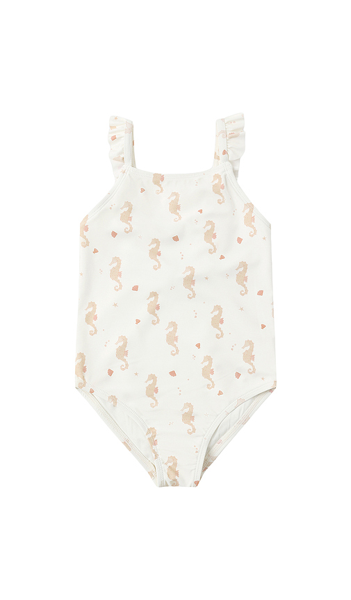 Rylee + Cru Positano One Piece in Ivory. 4-. Also -18M, 18-24