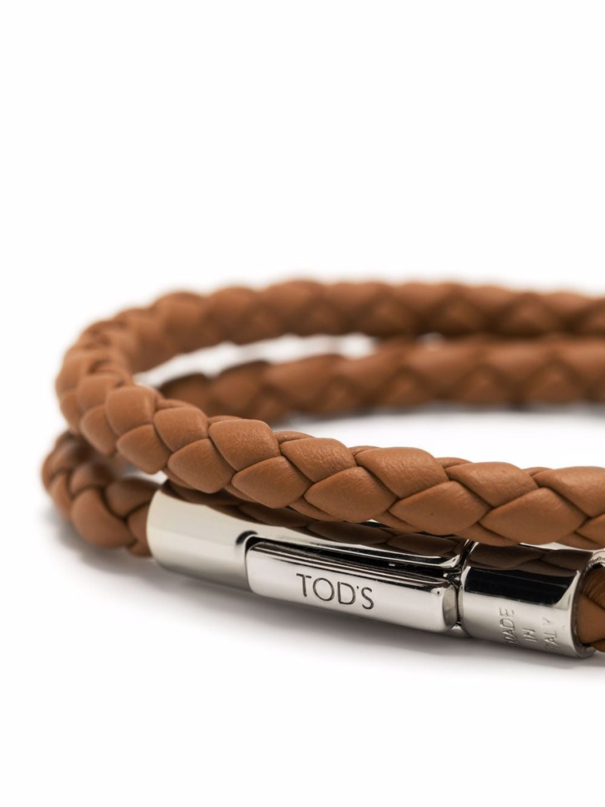 Woven strap bracelet