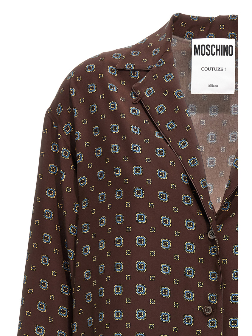 Patterned Shirt Shirt, Blouse