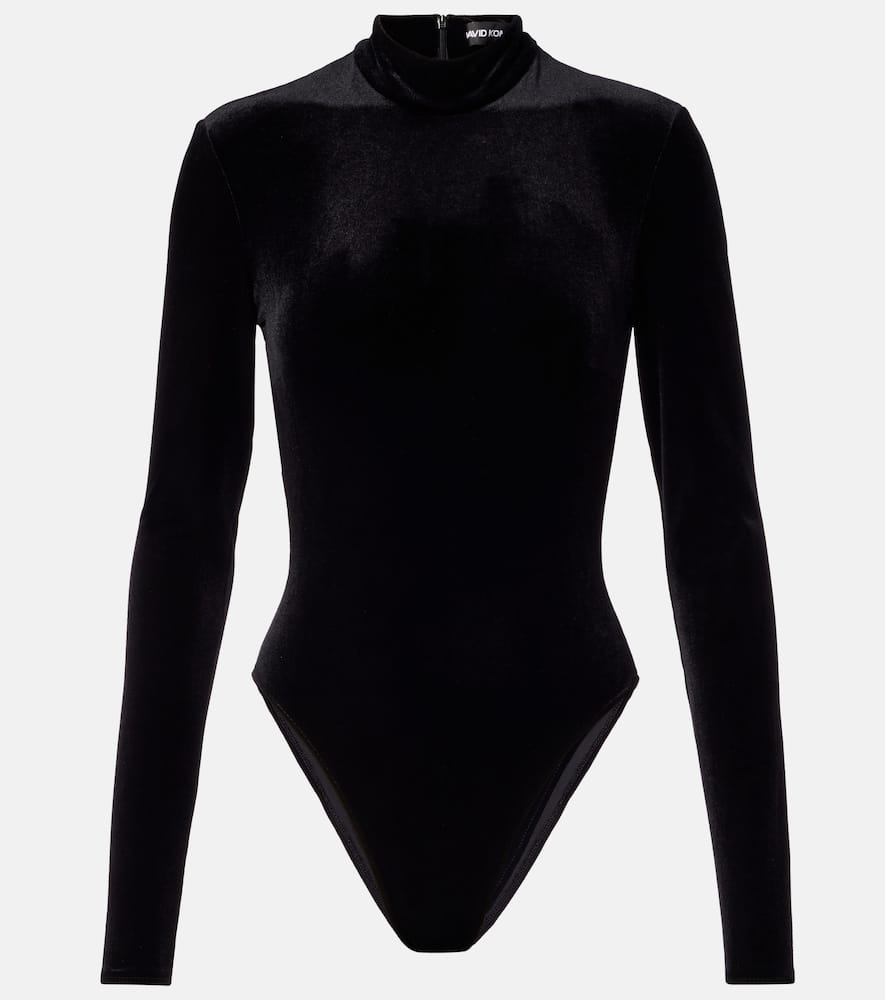 Velvet bodysuit