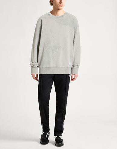 Man Sweatshirt Light grey Size L Cotton