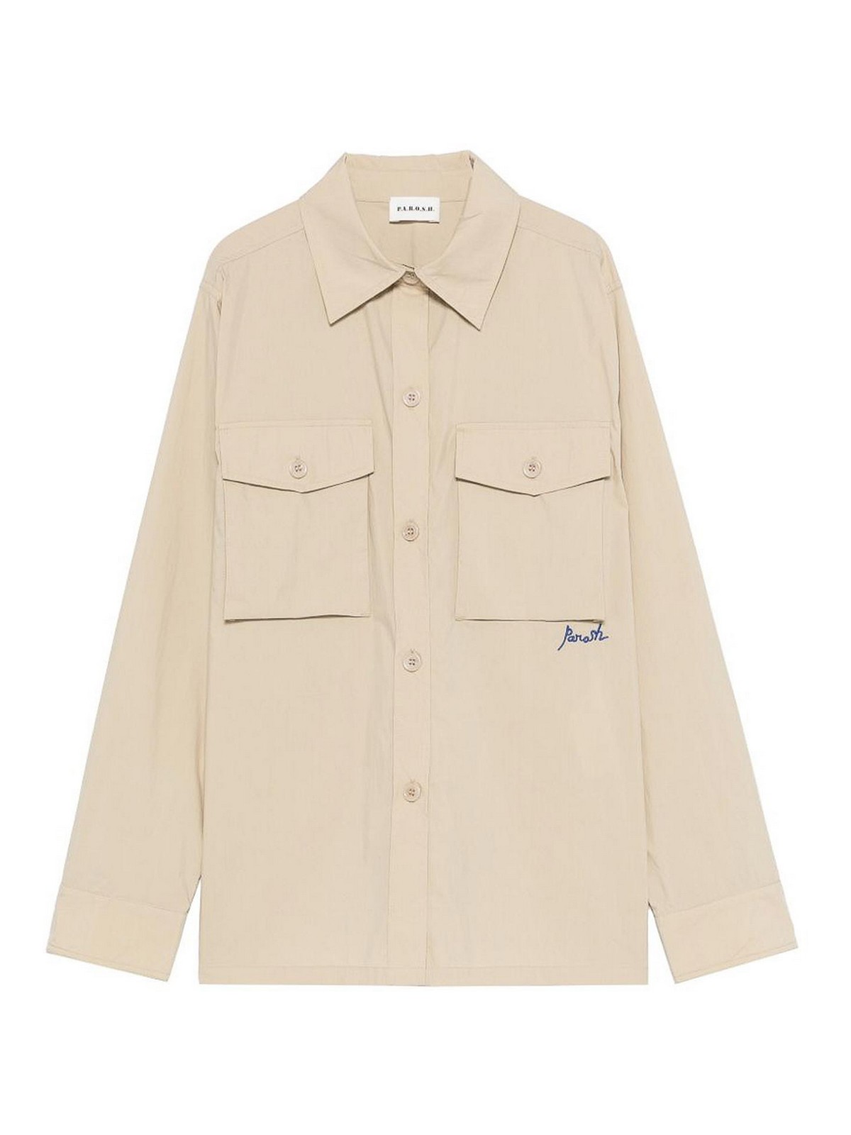 Nylon And Cotton Shirt