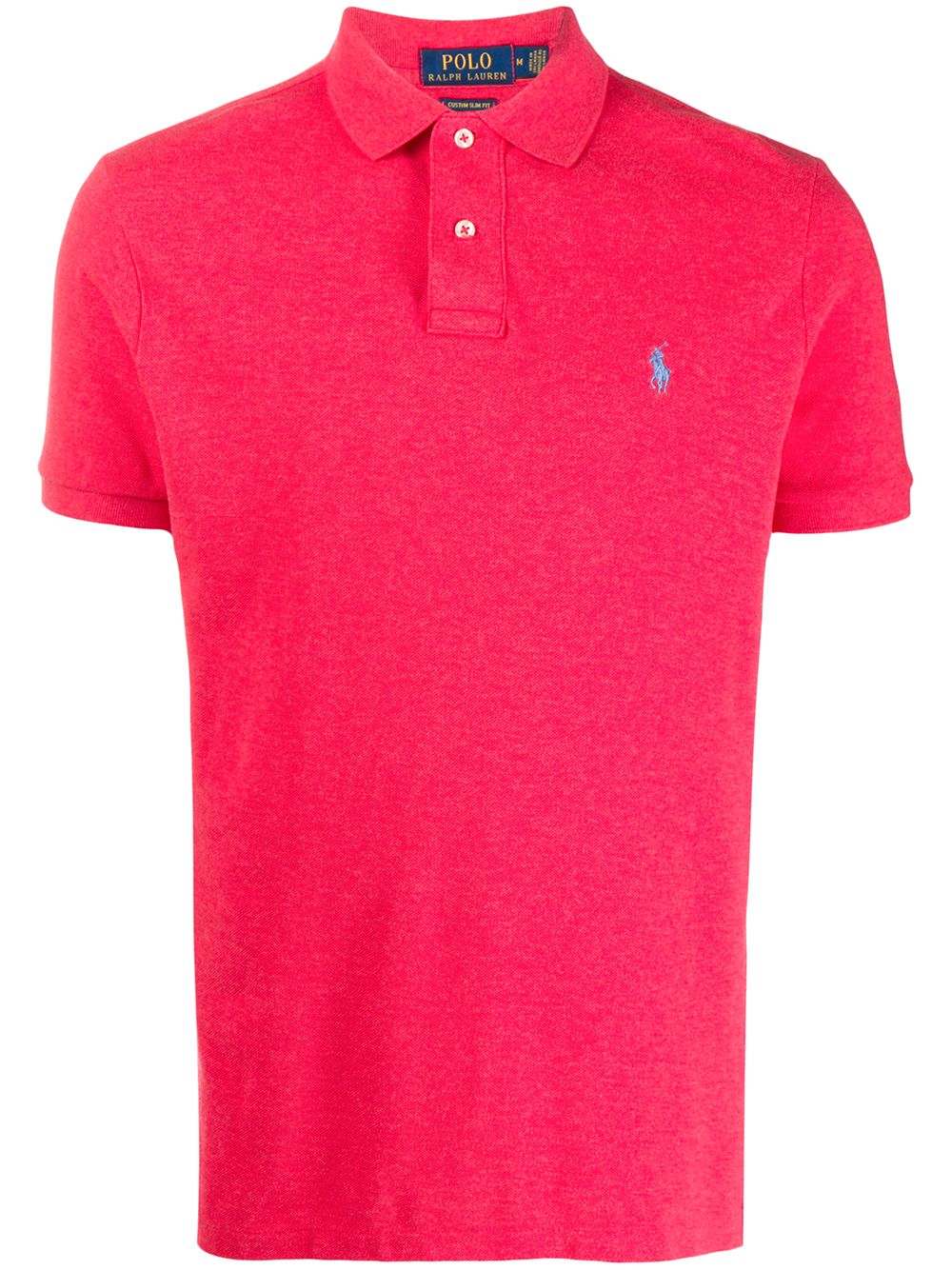 Logo-embroidered polo shirt