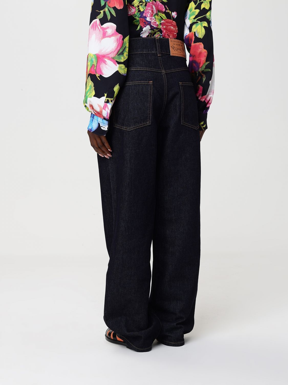 Jeans Woman color Denim