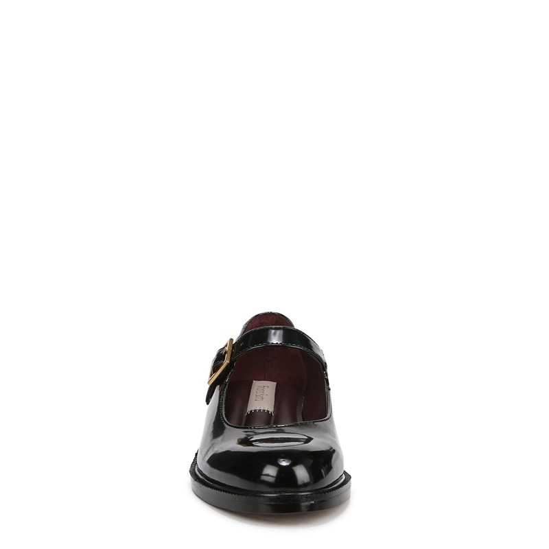 Women's Melfi Mary Jane Shoes (Black Faux Leather)